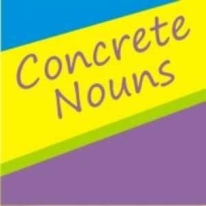 Concrete noun