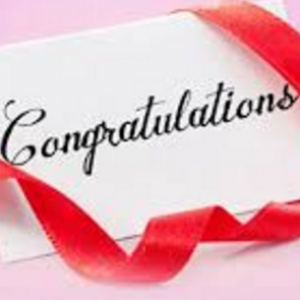 Expression of Congratulation