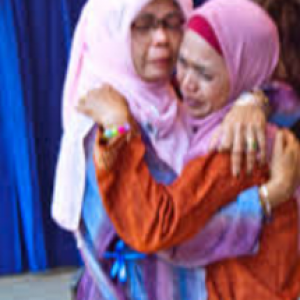 Expression of sadness