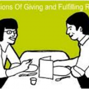 Expressions of someone fulfilling request