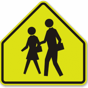 school ahead