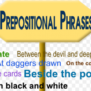 Prepositional Phrases Examples