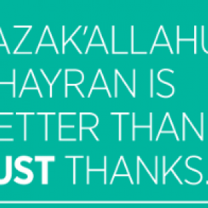 Thanking