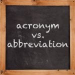 acronym&abbreviation