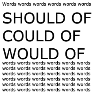should-could-would