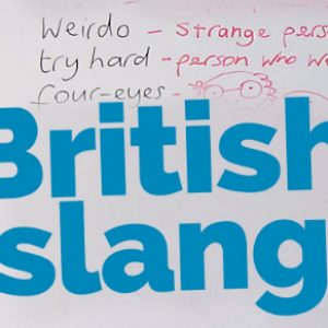 Brithis-slang