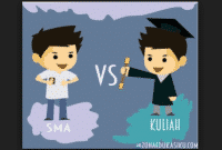 Contoh Essay Dalam Bahasa Inggris Tentang Pebedaaan SMA Dan Kuliah Berserta Artinya