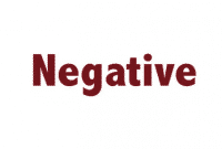 negative