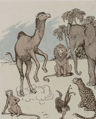 Narrative Text : Cerita Monyet Dan Unta Peniru Dalam Bahasa Inggris Beserta Artinya Lengkap